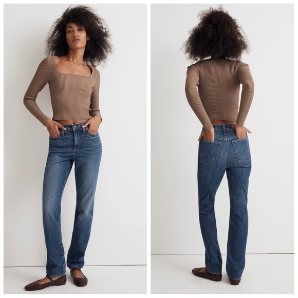 NWT Madewell The Perfect Petite Vintage Jean 33P - Picture 1 of 9
